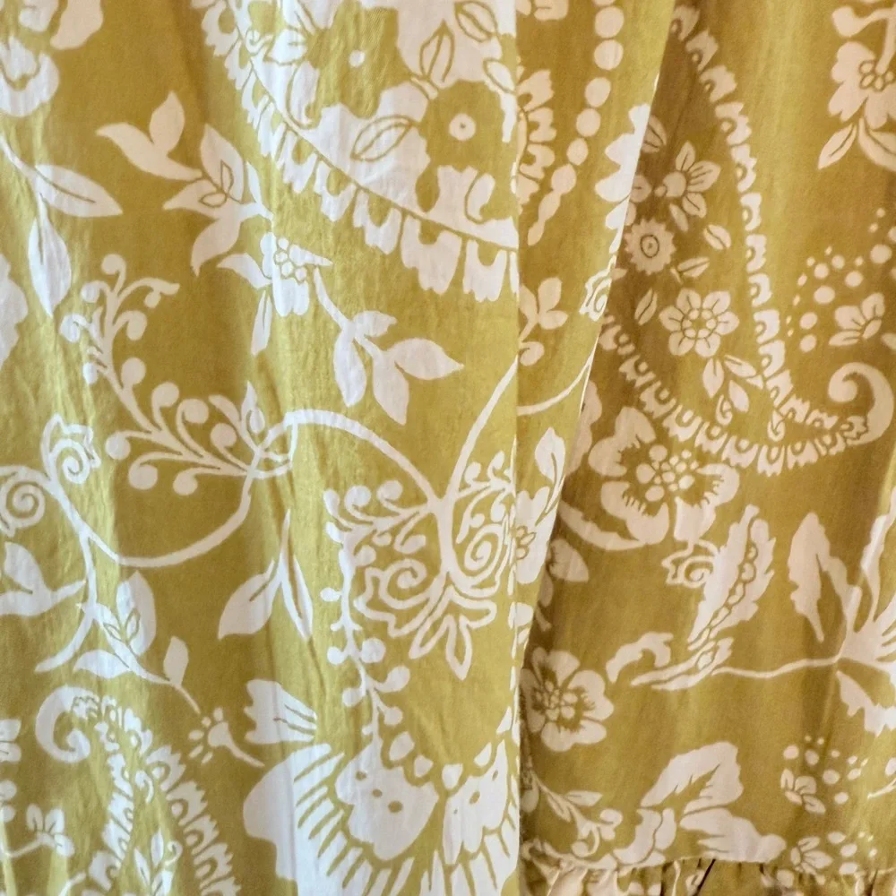 Floral Green Dress - Picture 3 of 4